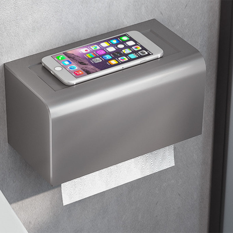 Avtoit | Modern Bathroom Accessory Set Towel Bar Paper Holder Gray Bathroom Accessory Set