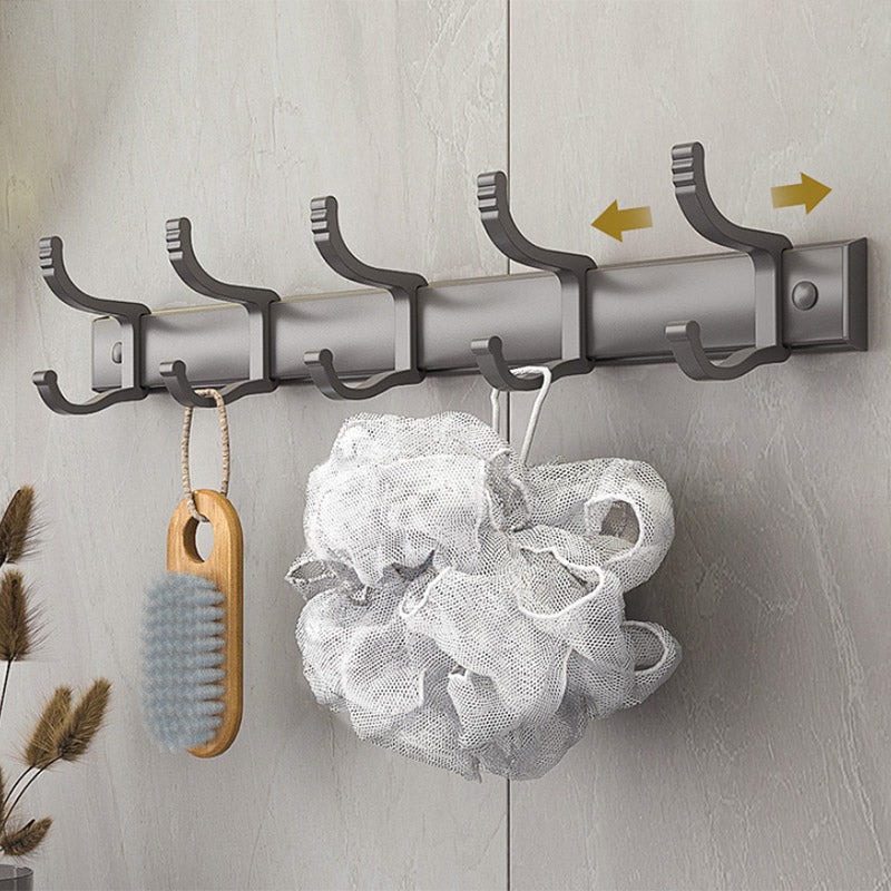 Avtoit | Modern Bathroom Accessory Set Towel Bar Paper Holder Gray Bathroom Accessory Set