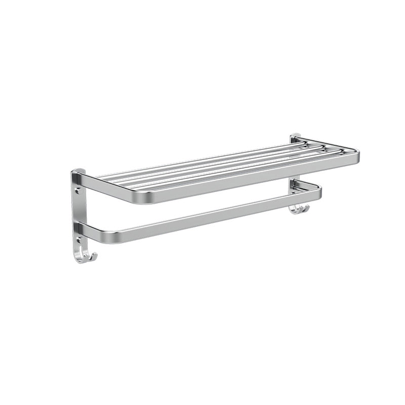 Avtoit | 7-piece Bathroom Accessory Set Modern Aluminum Bathroom Set in Silver
