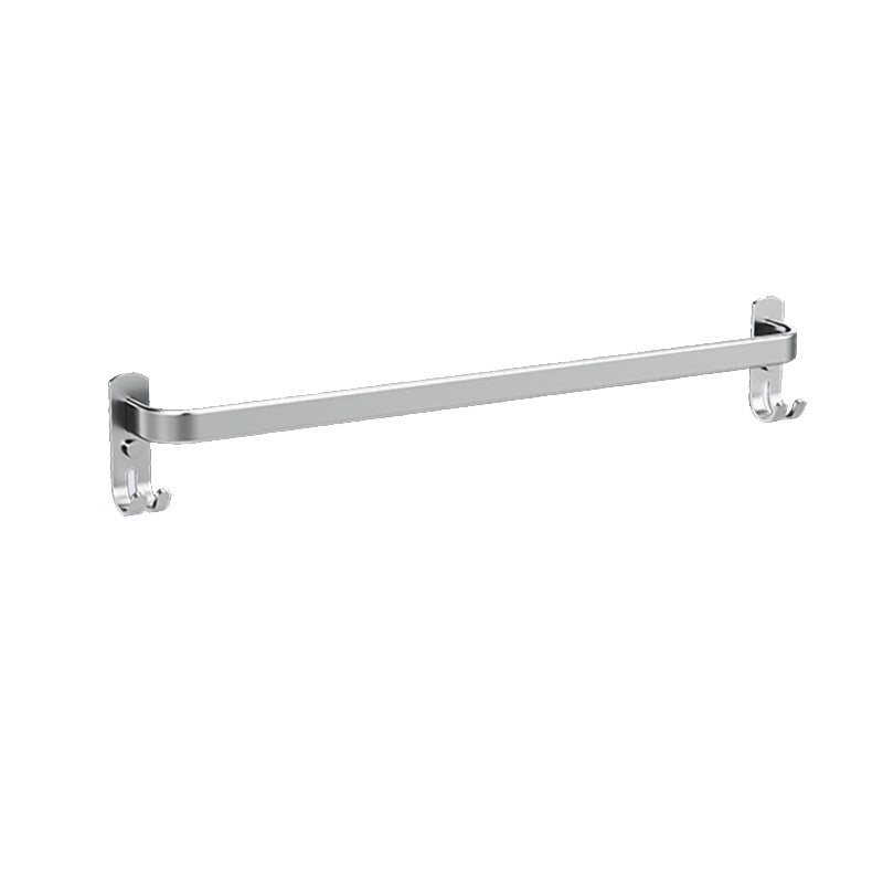 Avtoit | 7-piece Bathroom Accessory Set Modern Aluminum Bathroom Set in Silver