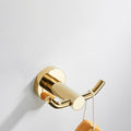 Avtoit | 4 Pieces Traditional Bathroom Accessory Set Brass Bathroom Set in Matte Gold