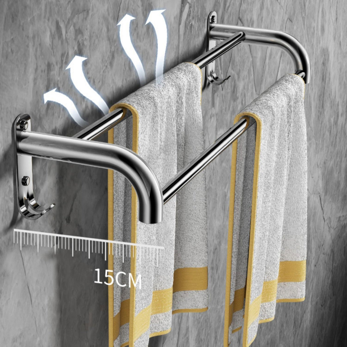Avtoit | Modern Bathroom Accessory as a Single Item or in a Set Polished Chrome Bath Set