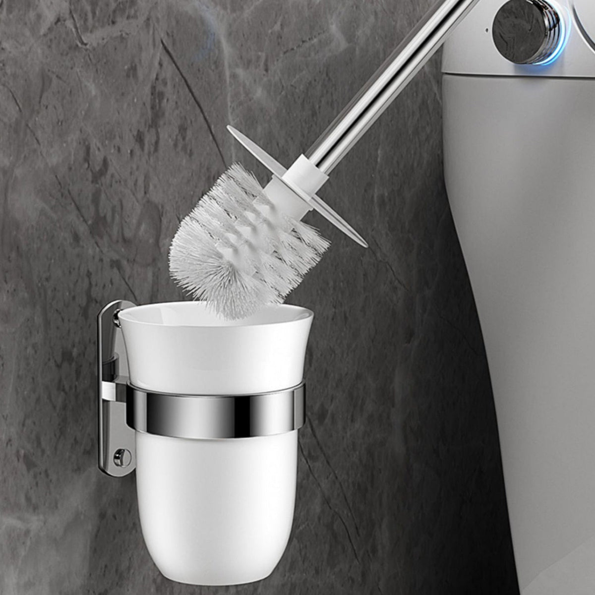 Avtoit | Modern Bathroom Accessory as a Single Item or in a Set Polished Chrome Bath Set