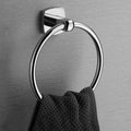 Avtoit | Polished Chrome Modernism Bathroom Accessory Set Bath Shelf / Towel Bar / Bathrobe Hook Included