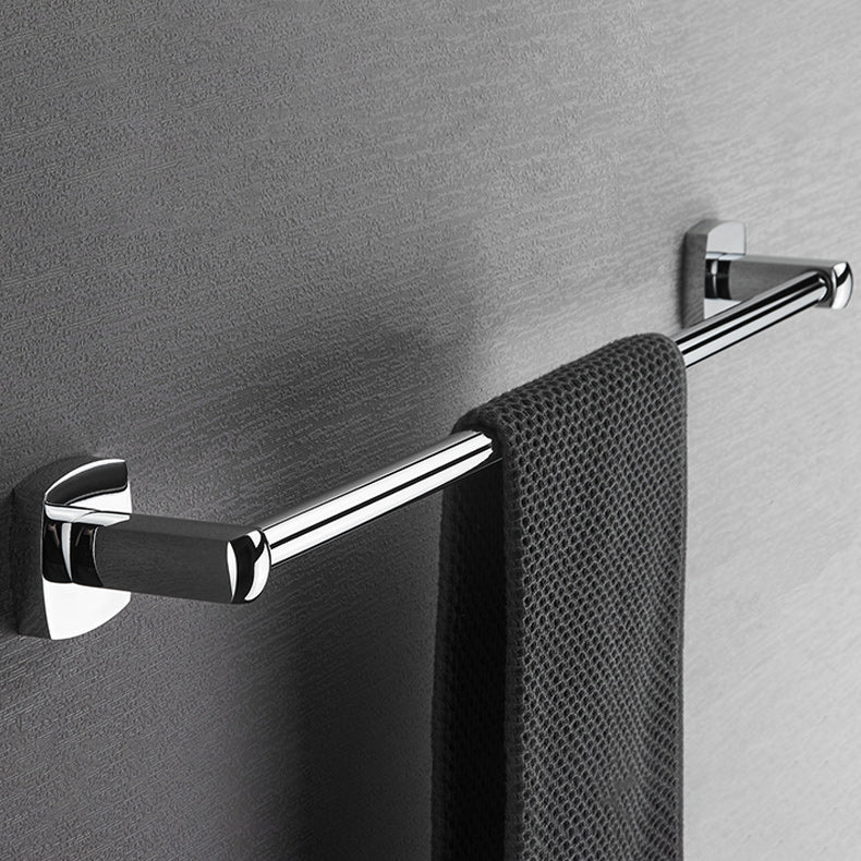 Avtoit | Polished Chrome Modernism Bathroom Accessory Set Bath Shelf / Towel Bar / Bathrobe Hook Included