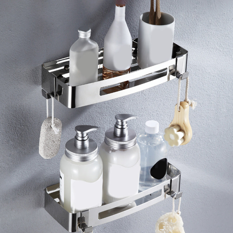 Avtoit | Modern Stainless Steel Bathroom Accessory Set Rectangular & Triangle Bathroom Shelf