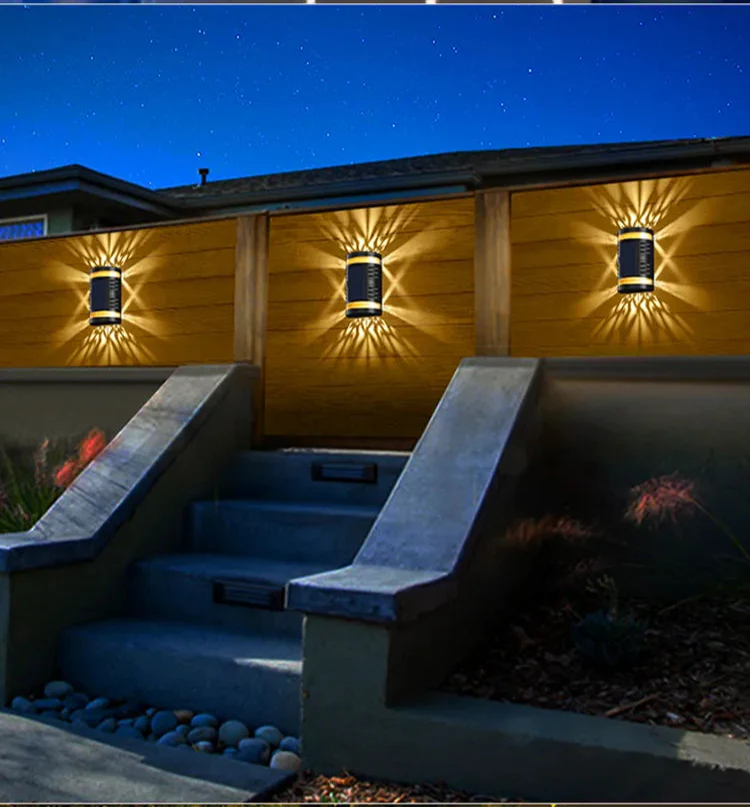 Avtoit | Solar lamp with intelligent light control – outdoor wall light with automatic night detection