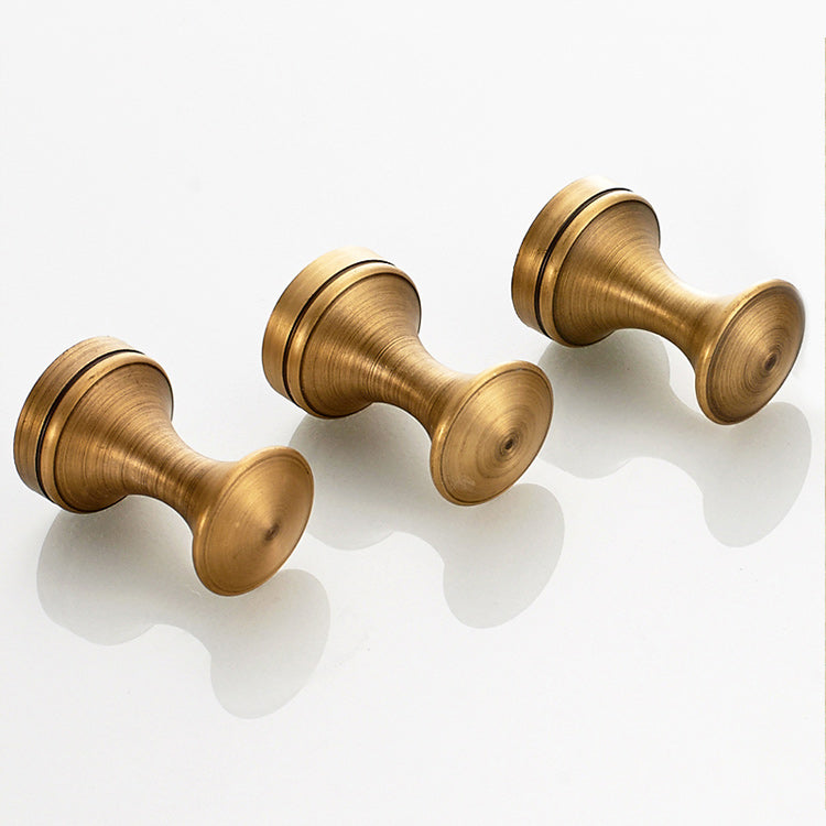 Avtoit | 5-piece traditional bathroom accessory set brushed brass bathrobe hooks