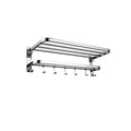 Avtoit | Modern Bathroom Accessory Set Made of Chrome-Plated Stainless Steel with Bathrobe Hook/Towel Bar