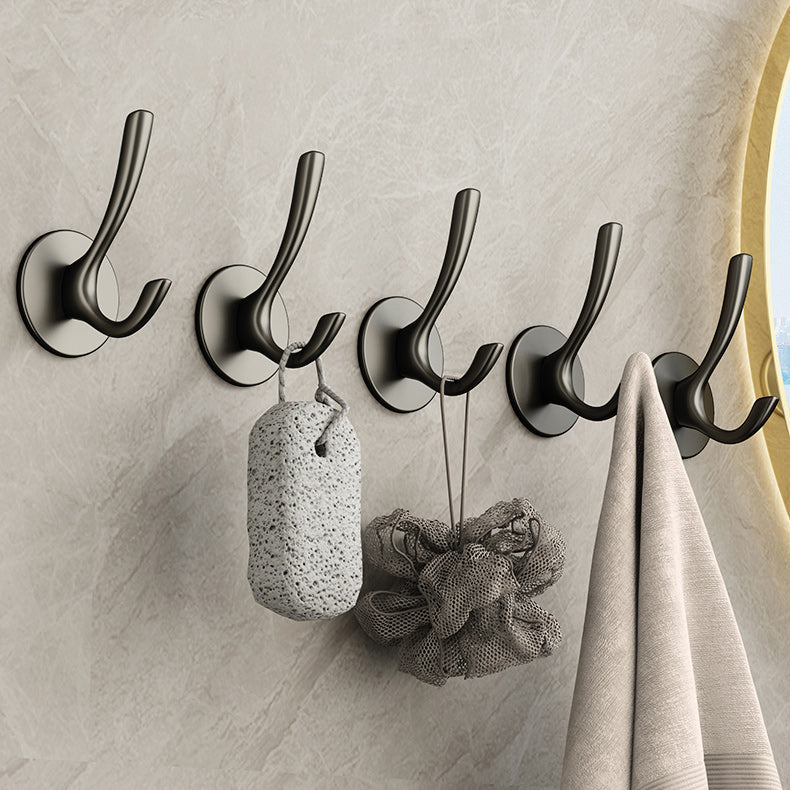 Avtoit | 10-piece Bathroom Accessory Set Modern Matt Gray Bathrobe Hooks