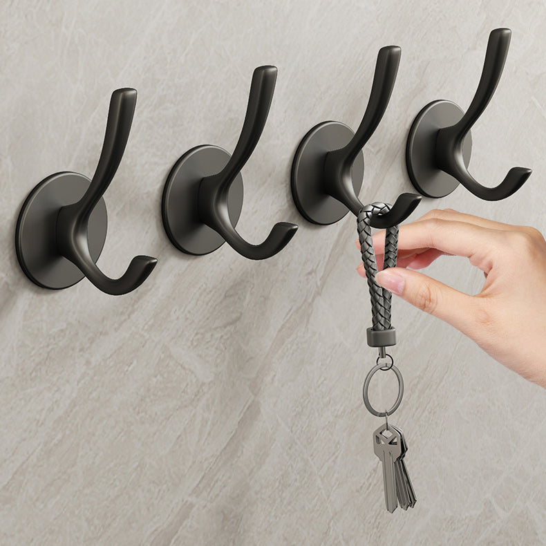 Avtoit | 10-piece Bathroom Accessory Set Modern Matt Gray Bathrobe Hooks