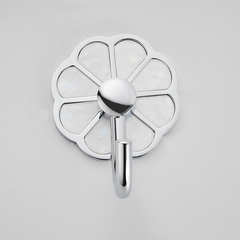 Avtoit | Polished 10-piece bathroom accessory set metal corrosion-resistant bathrobe hooks