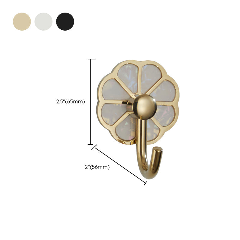 Avtoit | Polished 10-piece bathroom accessory set metal corrosion-resistant bathrobe hooks