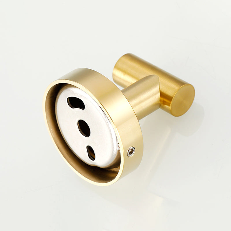 Avtoit | Modern Bathroom Accessory Set Metal Coat Hooks in Polished Chrome/Gold