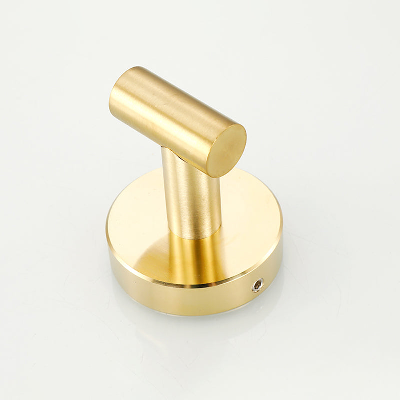 Avtoit | Modern Bathroom Accessory Set Metal Coat Hooks in Polished Chrome/Gold