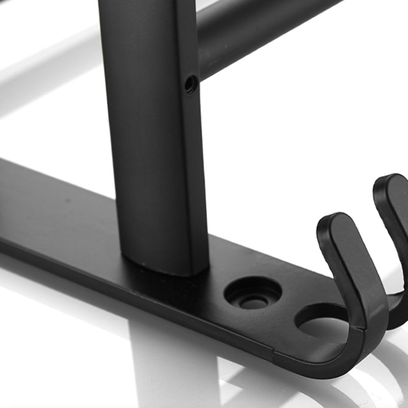 Avtoit | Modern Black Bathroom Accessory Set Tissue Holder Towel Bar Bathroom Fittings Set