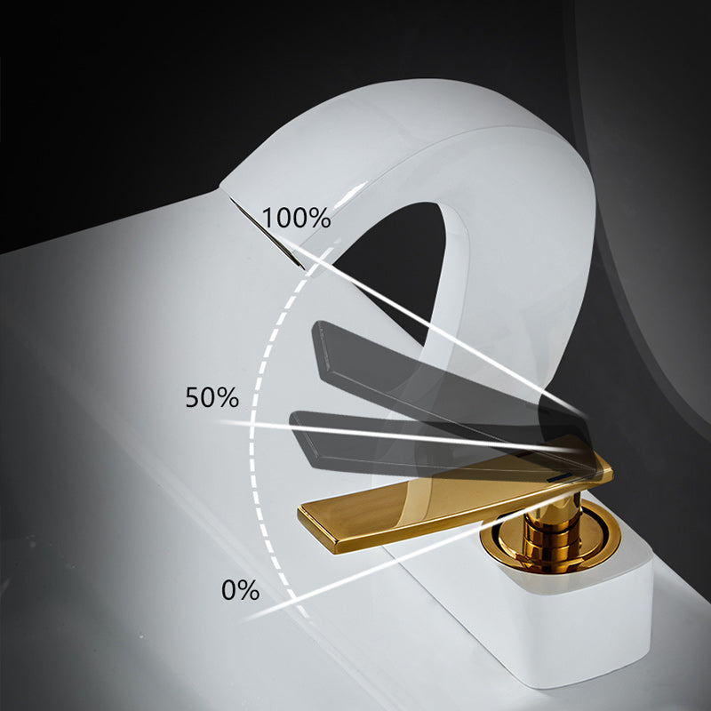 Avtoit | Modern Single-Lever Basin Faucet Bathroom Brass Central Faucet