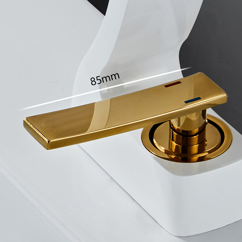 Avtoit | Modern Single-Lever Basin Faucet Bathroom Brass Central Faucet