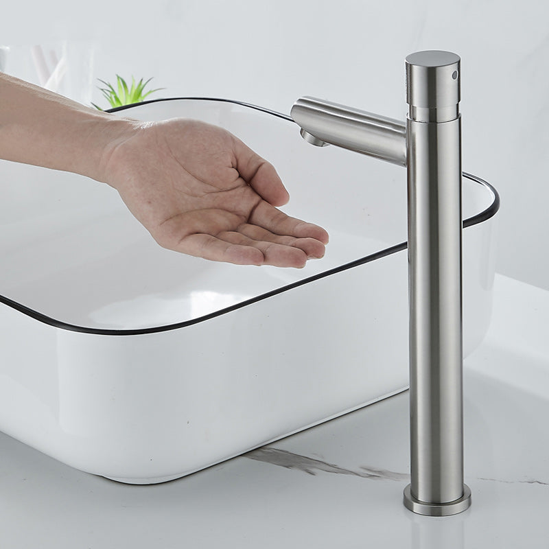 Avtoit | Modern Low Arc Basin Faucet with Single Lever Bathroom Sink Faucet
