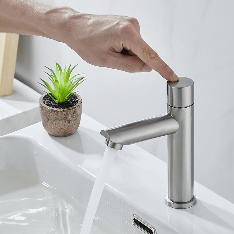 Avtoit | Modern Low Arc Basin Faucet with Single Lever Bathroom Sink Faucet