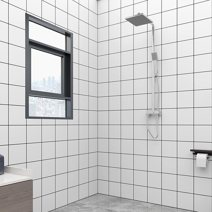 Avtoit | Square Grid Mosaic Tiles waterproof Peel-and-Stick Tile for backsplash