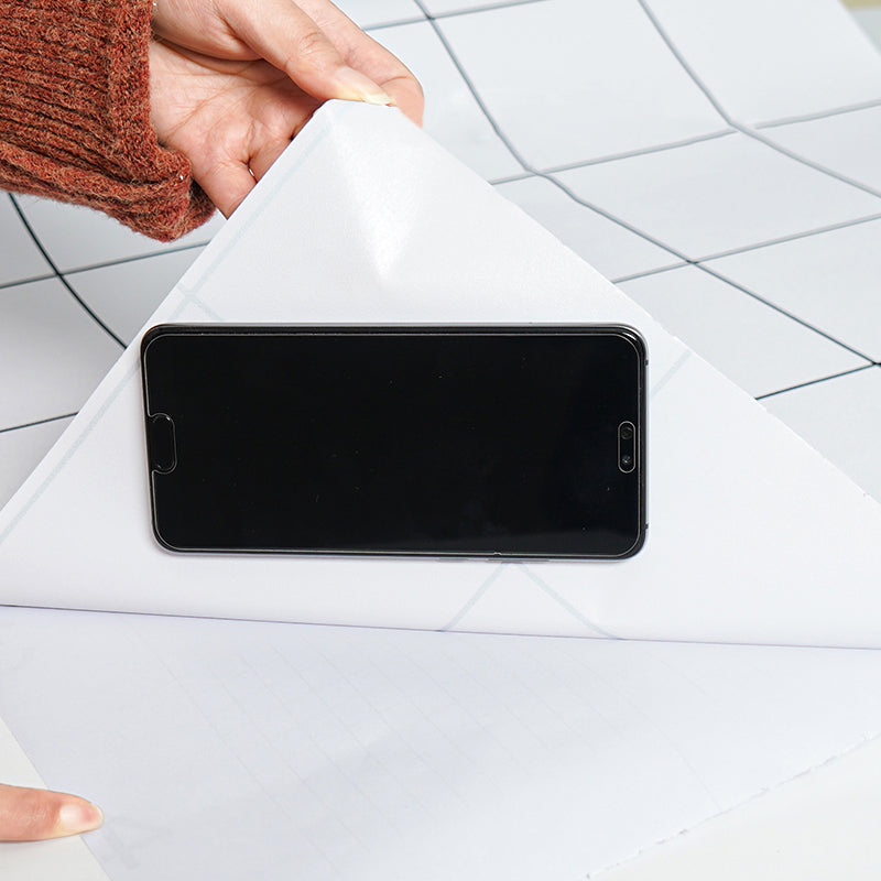 Avtoit | Square Grid Mosaic Tiles waterproof Peel-and-Stick Tile for backsplash
