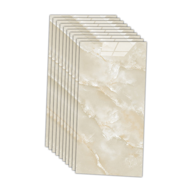 Avtoit | 12" x 24" marbling single plate waterproof backsplash wall tile for bathroom