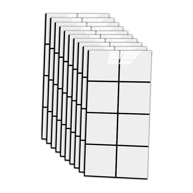 Avtoit | 12" x 24" Marbling Single Panel Waterproof Splashback Wall Tile for Bathroom