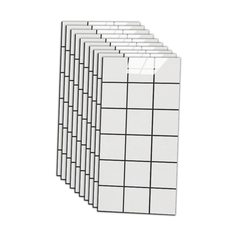 Avtoit | 12" x 24" Marbling Single Panel Waterproof Splashback Wall Tile for Bathroom