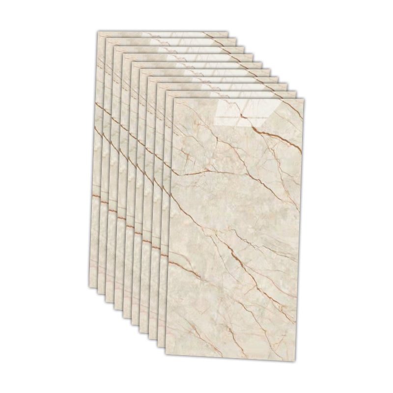 Avtoit | 12" x 24" Marbling Single Panel Waterproof Splashback Wall Tile for Bathroom