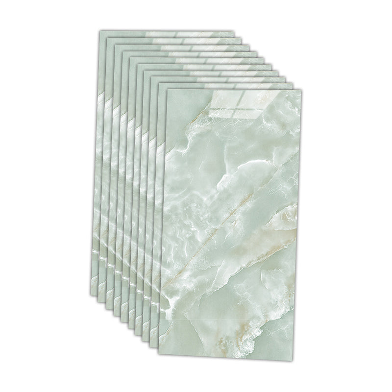 Avtoit | 12" x 24" Marbling Single Panel Waterproof Splashback Wall Tile for Bathroom