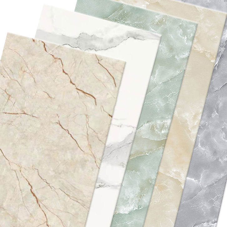 Avtoit | 12" x 24" Marbling Single Panel Waterproof Splashback Wall Tile for Bathroom