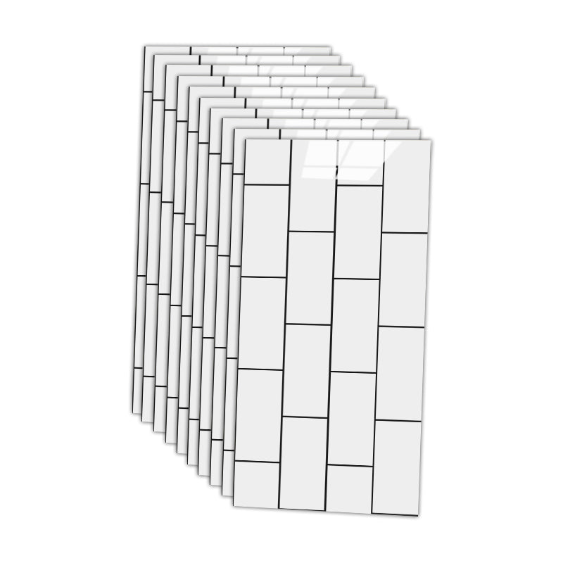 Avtoit | 12" x 24" Marbling Single Panel Waterproof Splashback Wall Tile for Bathroom