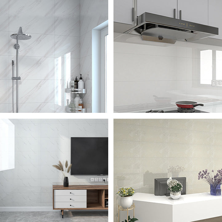 Avtoit | Marble Effect Single Tile 30 cm x 60 cm Waterproof Back Tile Rectangular Wall Tile