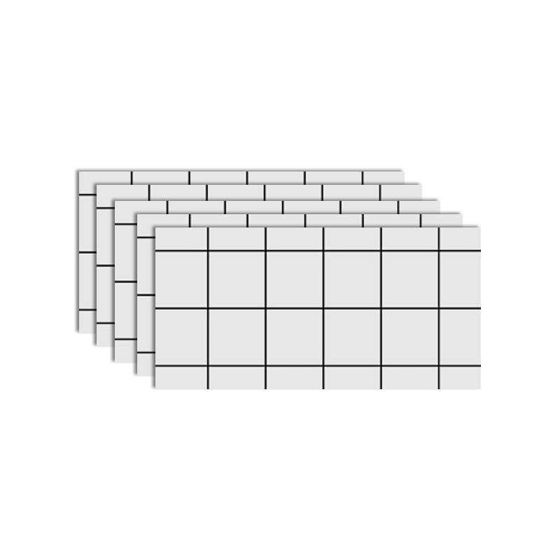 Avtoit | PVC Peel and Stick Wall Paneling Rectangular Individual Panels Wallpaper