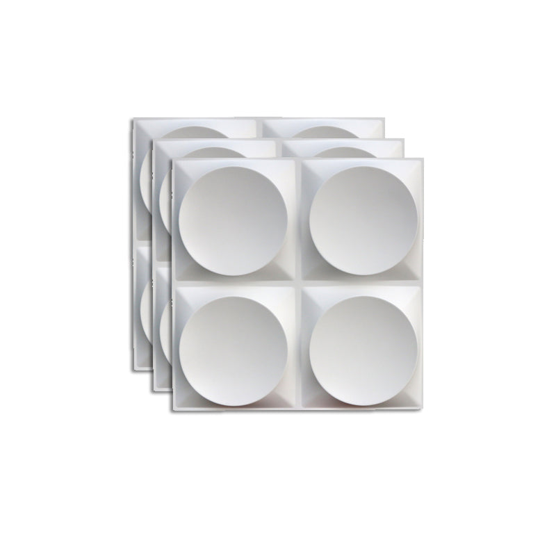 Avtoit | Modern Style PVC Wall Panel Living Room Peel and Stick Wall Covering 3D Wall Covering