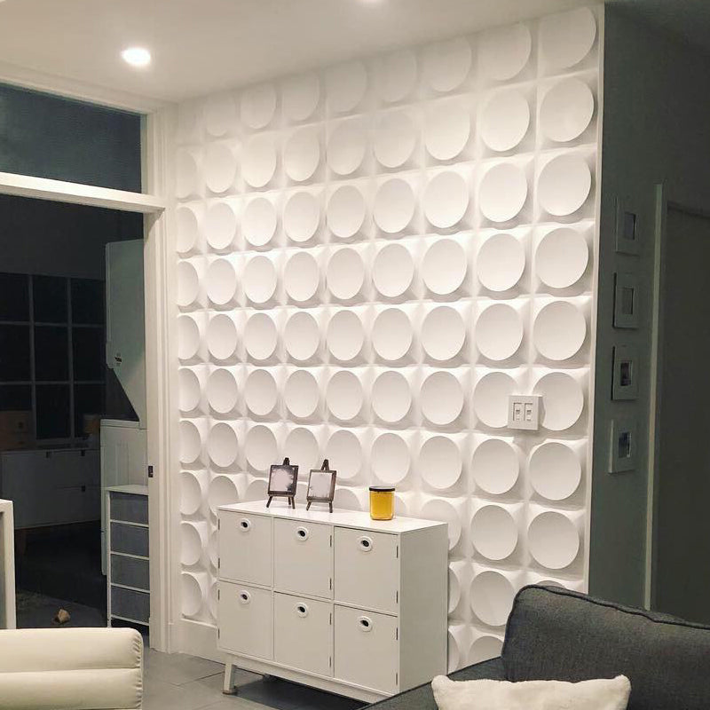 Avtoit | Modern Style PVC Wall Panel Living Room Peel and Stick Wall Covering 3D Wall Covering