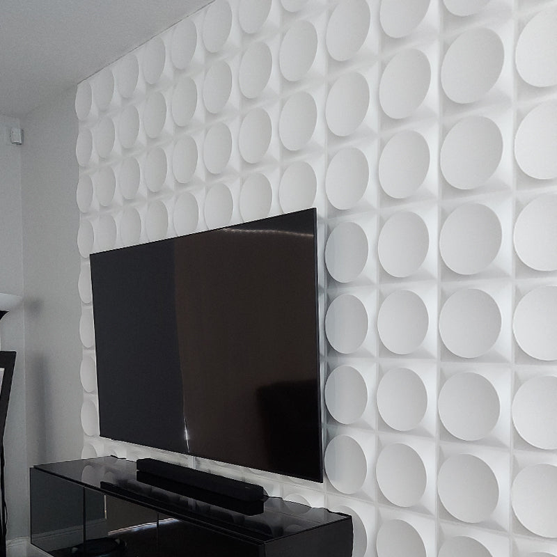 Avtoit | Modern Style PVC Wall Panel Living Room Peel and Stick Wall Covering 3D Wall Covering