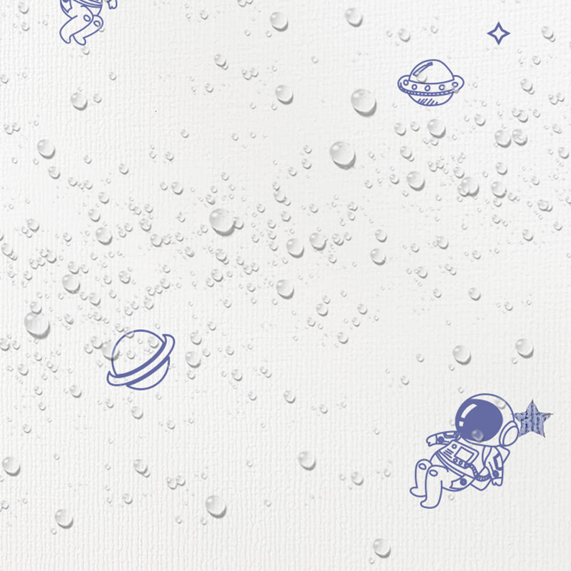 Avtoit | PVC Wall Panel for Stripping and Installing Cartoon Print Matte Texture Wall Covering for the Living Room