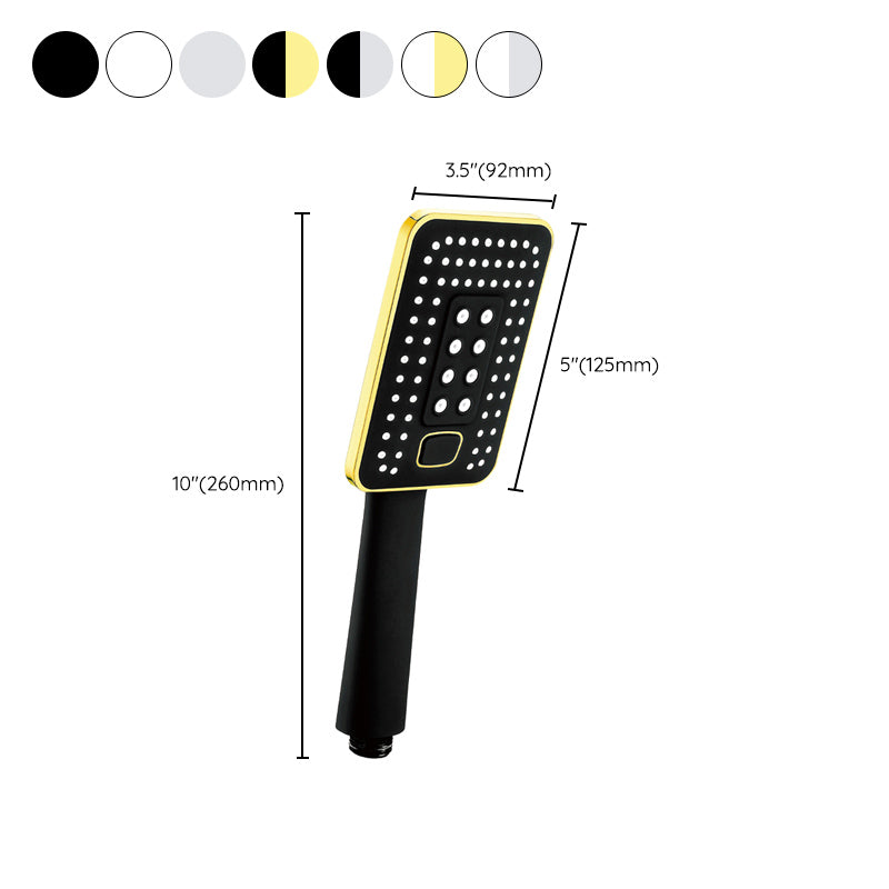 Avtoit | Contemporary Metal Handheld Shower Head Square 3 Settings Spray Head