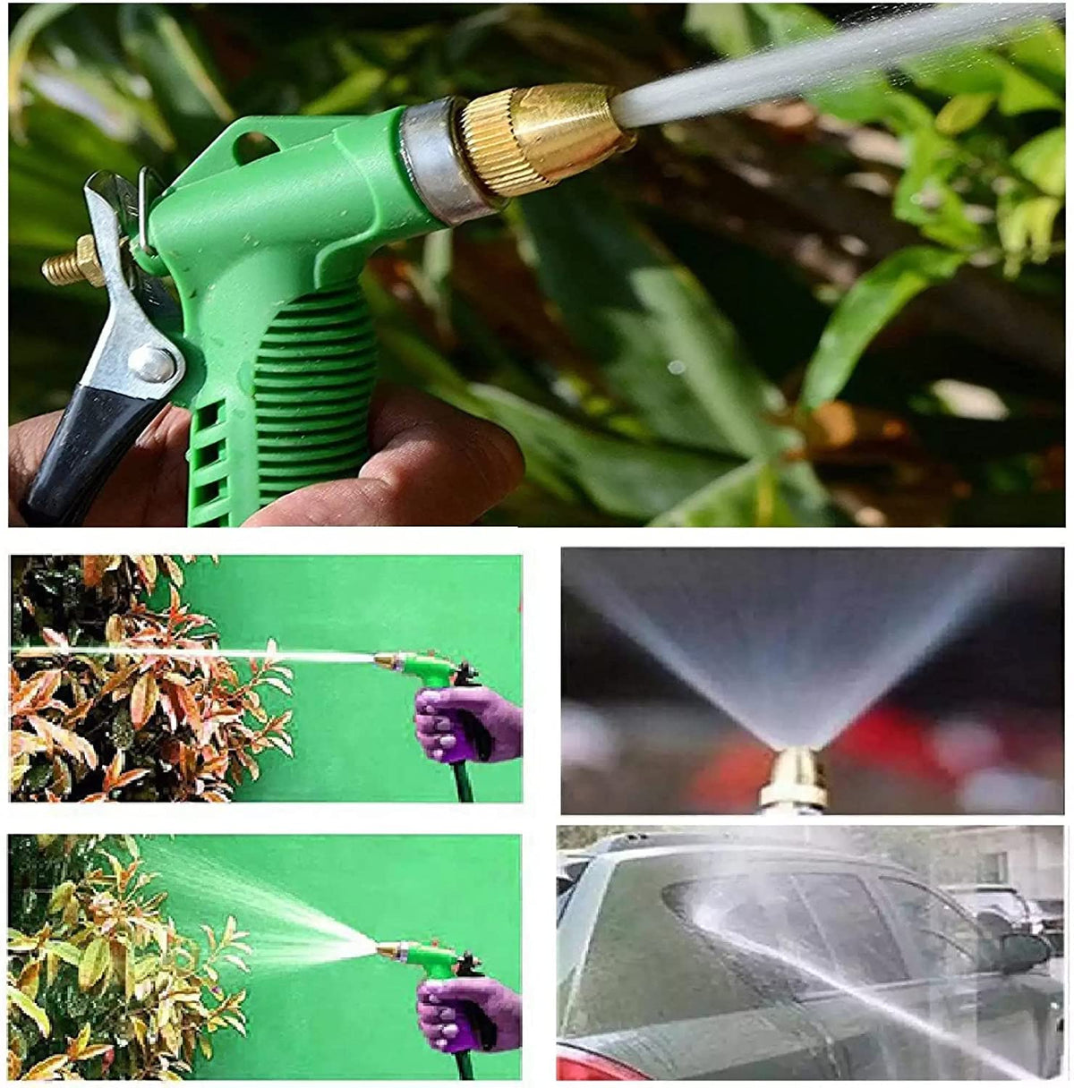 Avtoit | Adjustable high-pressure garden hose nozzle with copper head