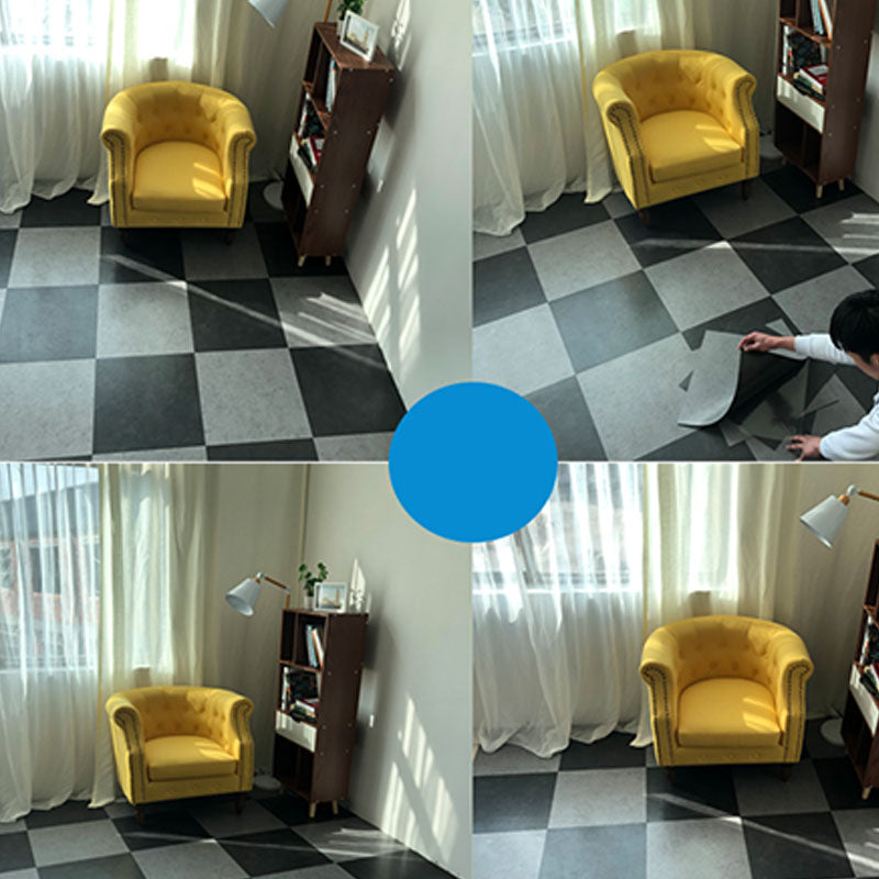 Avtoit | Peel and stick flooring vinyl square marble print indoor flooring vinyl