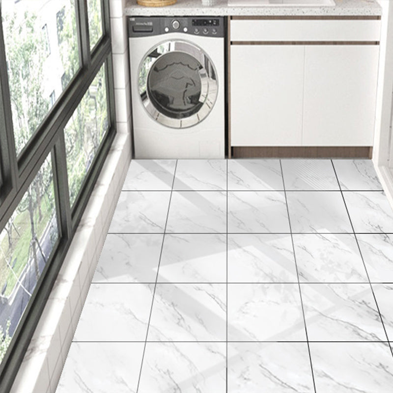 Avtoit | Peel & Stick Vinyl Flooring Smooth Vinyl Flooring with Marble Look