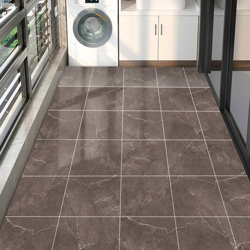 Avtoit | Peel & Stick Vinyl Flooring Smooth Vinyl Flooring with Marble Look