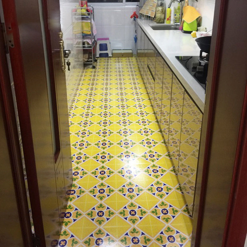 Avtoit | Peel & Stick Vinyl Floor Multicolored Style Vinyl Floor with Matt Gloss