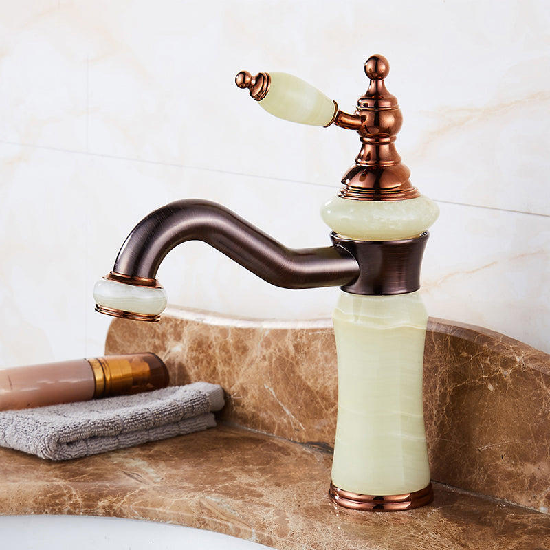 Avtoit | Luxury Ship Basin Faucet Lever Handle Round Ship Basin Bathroom Faucet