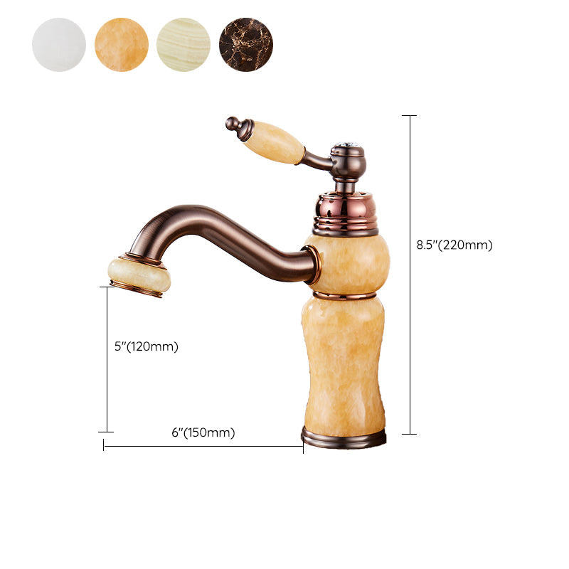 Avtoit | Luxury Ship Basin Faucet Lever Handle Round Ship Basin Bathroom Faucet