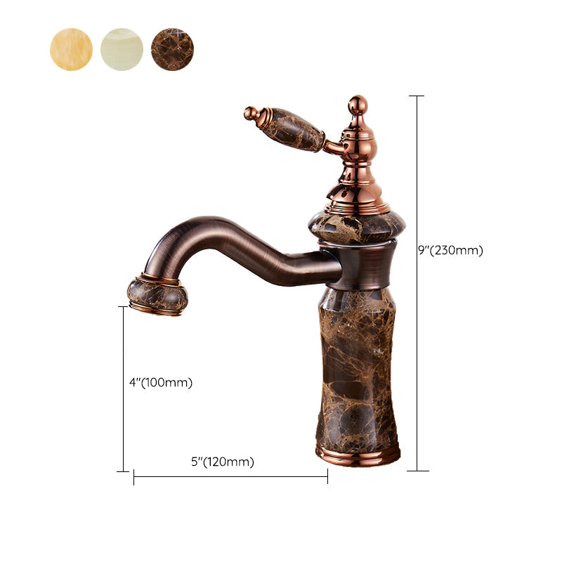 Avtoit | Luxury Ship Basin Faucet Lever Handle Round Ship Basin Bathroom Faucet