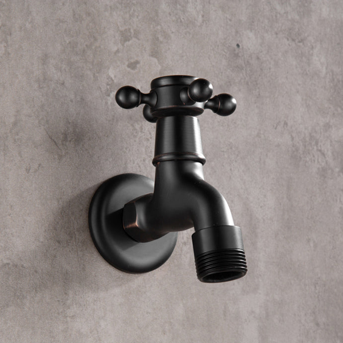Avtoit | Wide Bathroom Sink Faucet Wall-Mounted Cross Handle Faucet