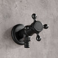 Avtoit | Wide Bathroom Sink Faucet Wall-Mounted Cross Handle Faucet